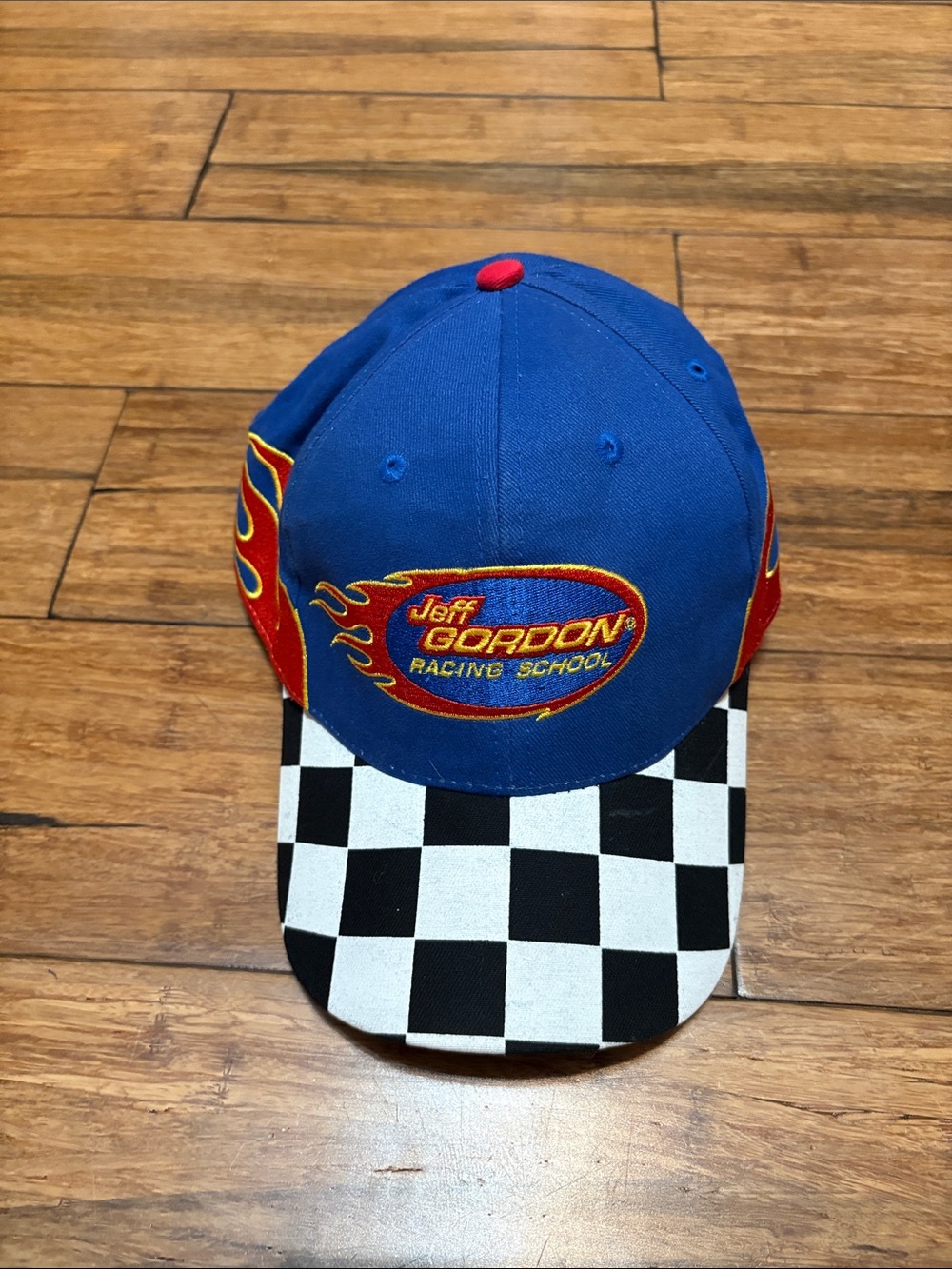 Vintage Jeff Gordon Racing School Strapback Hat Cap - Picture 1 of 7